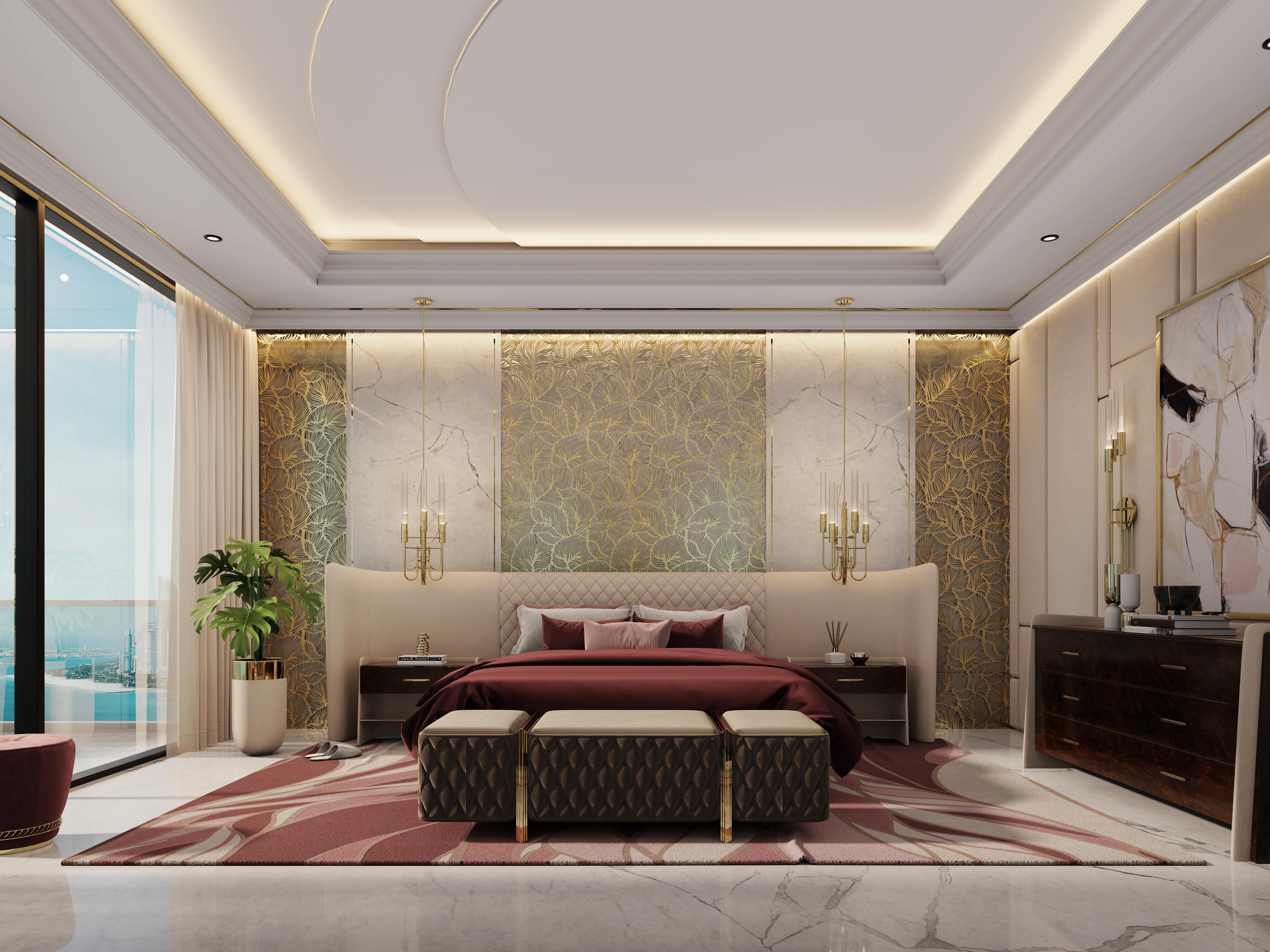 MASTER SUITE WITH THE HAAR&nbsp;RUG by Rug'Society