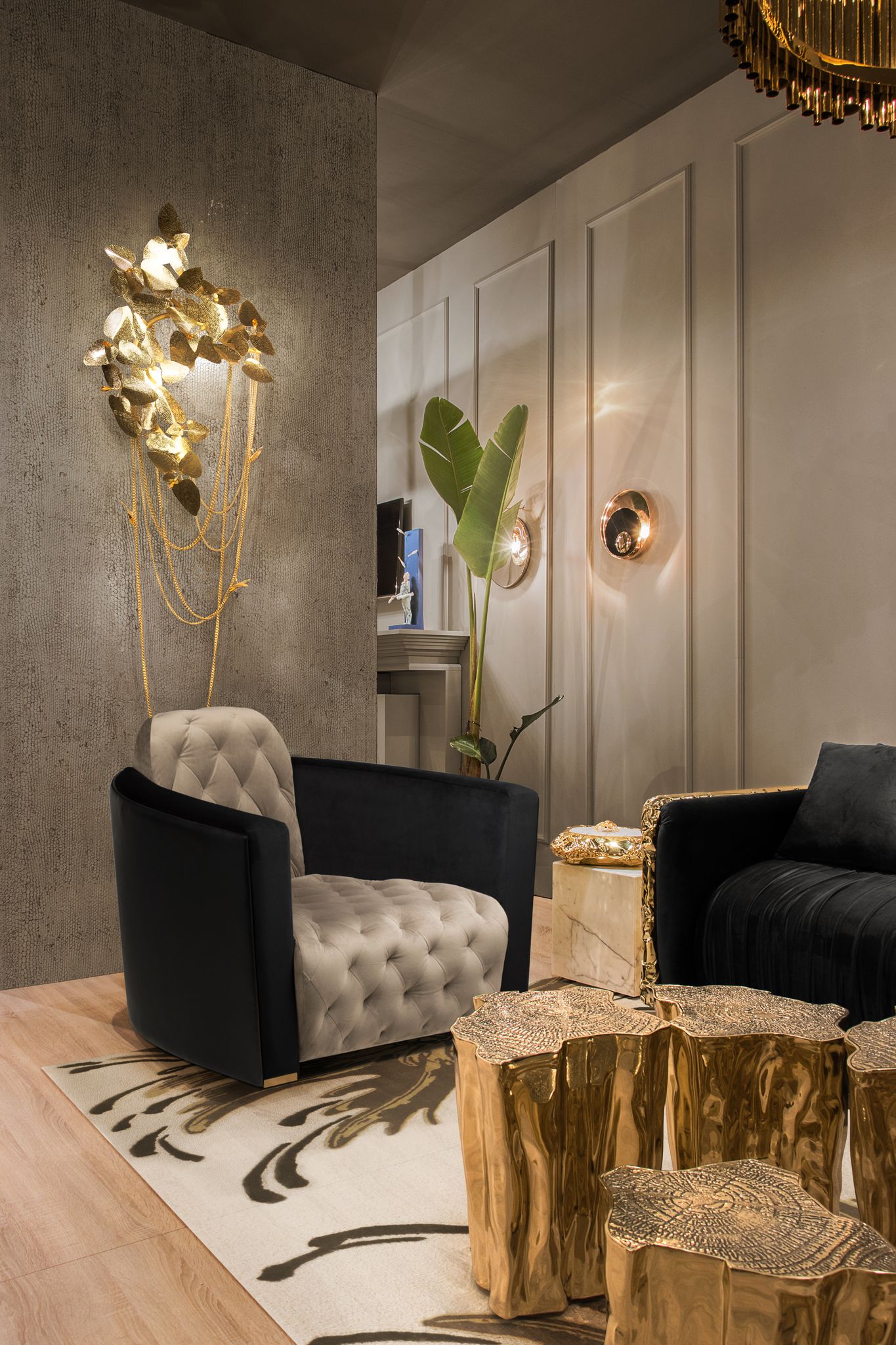 Neptuno Living Room Rug, The Luxury By Your&nbsp;Feets by Rug'Society