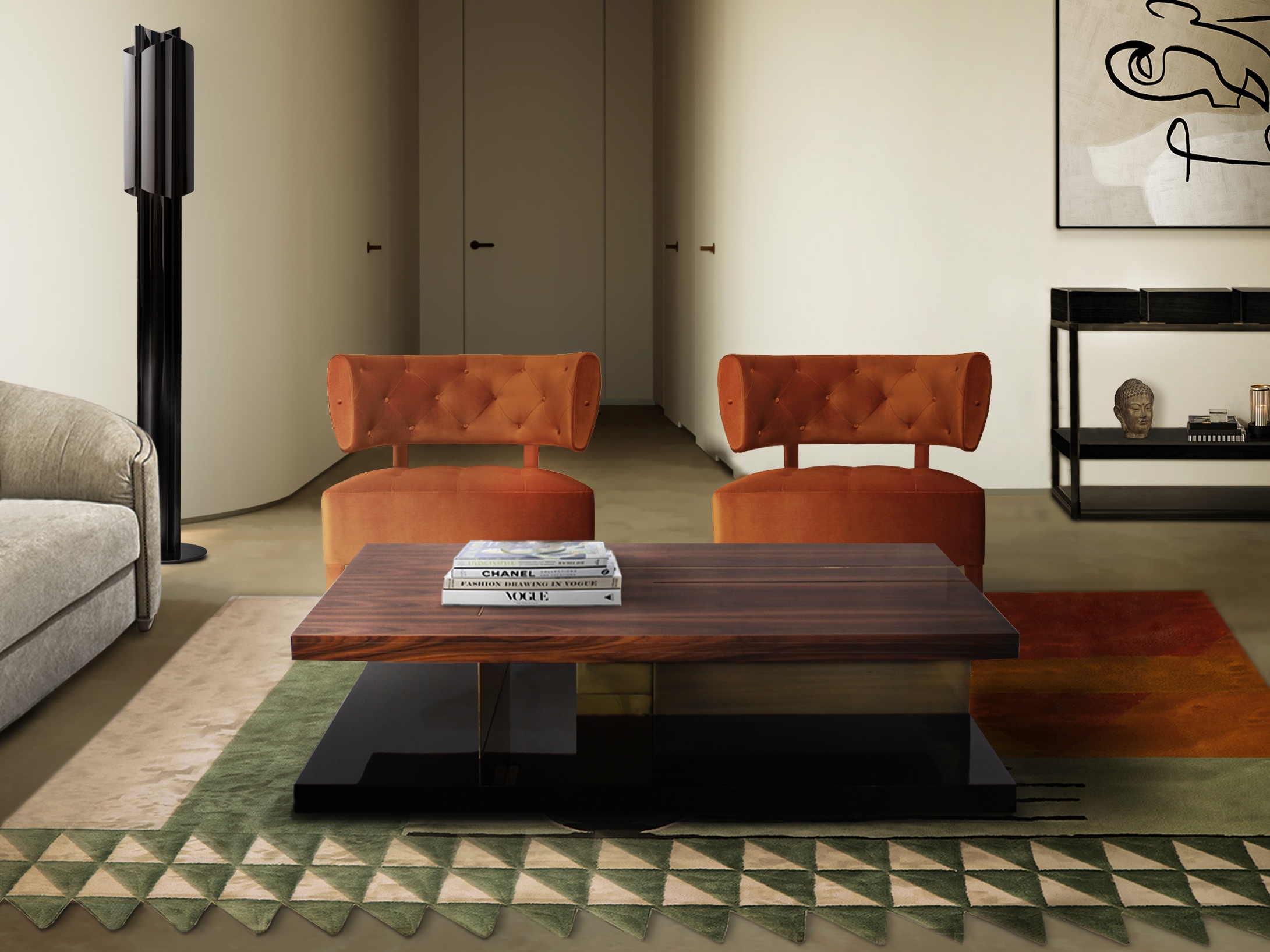 Rug'Society Geometric SIMBA&nbsp;Rug by Rug'Society