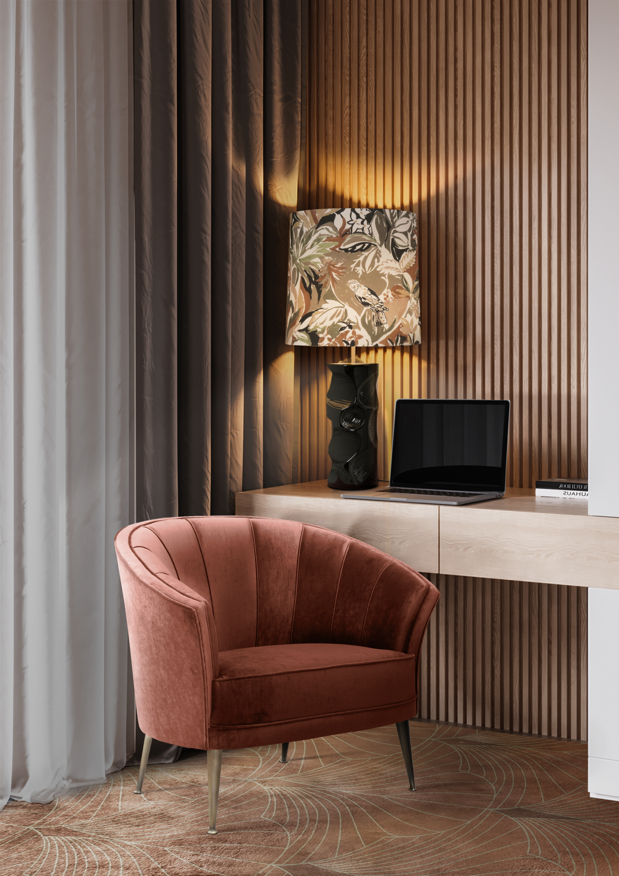 Rug'Society Reading Corner with ANTHEIA&nbsp;Rug by Rug'Society