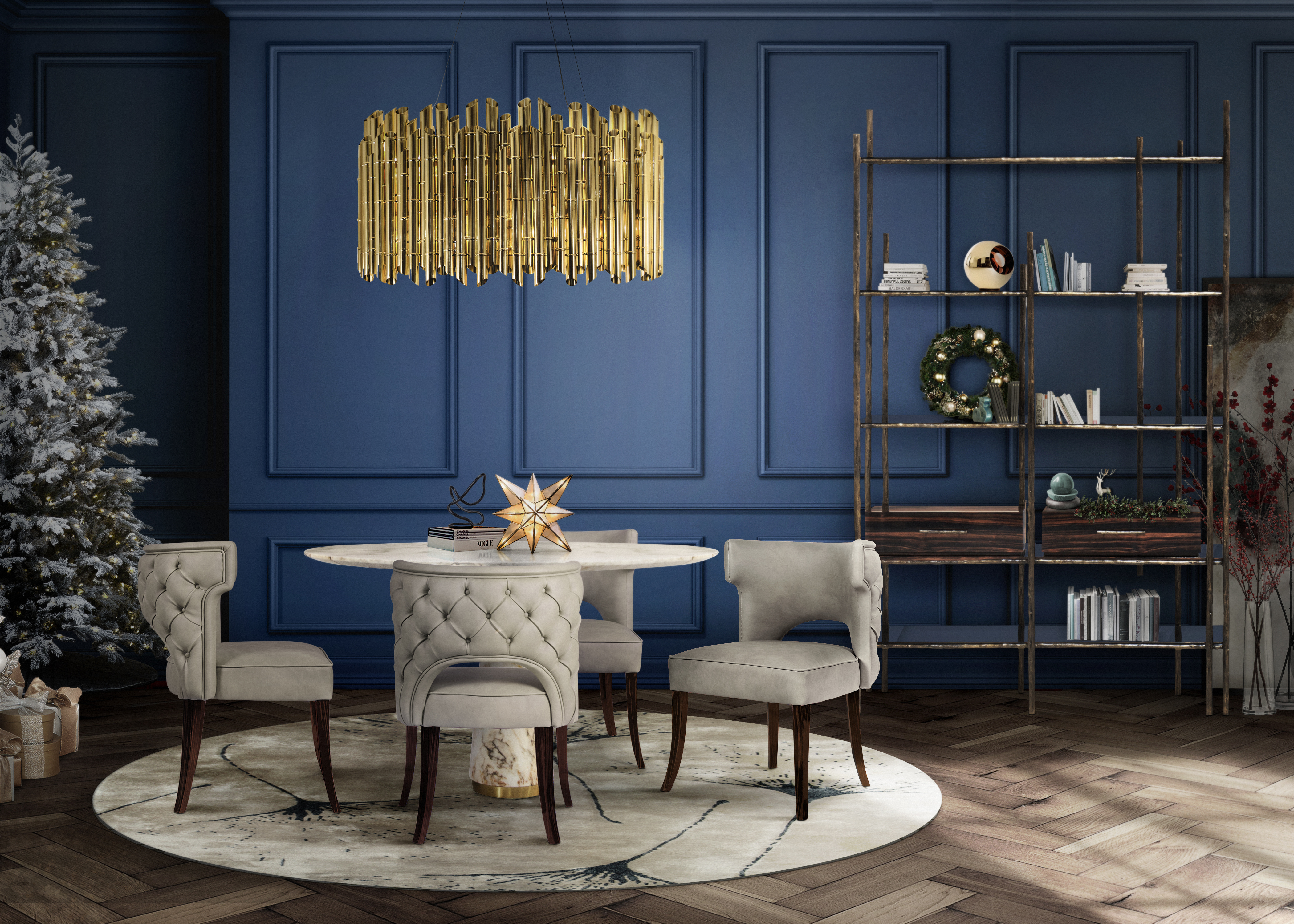 Christmas Glamour At Your Interior Design