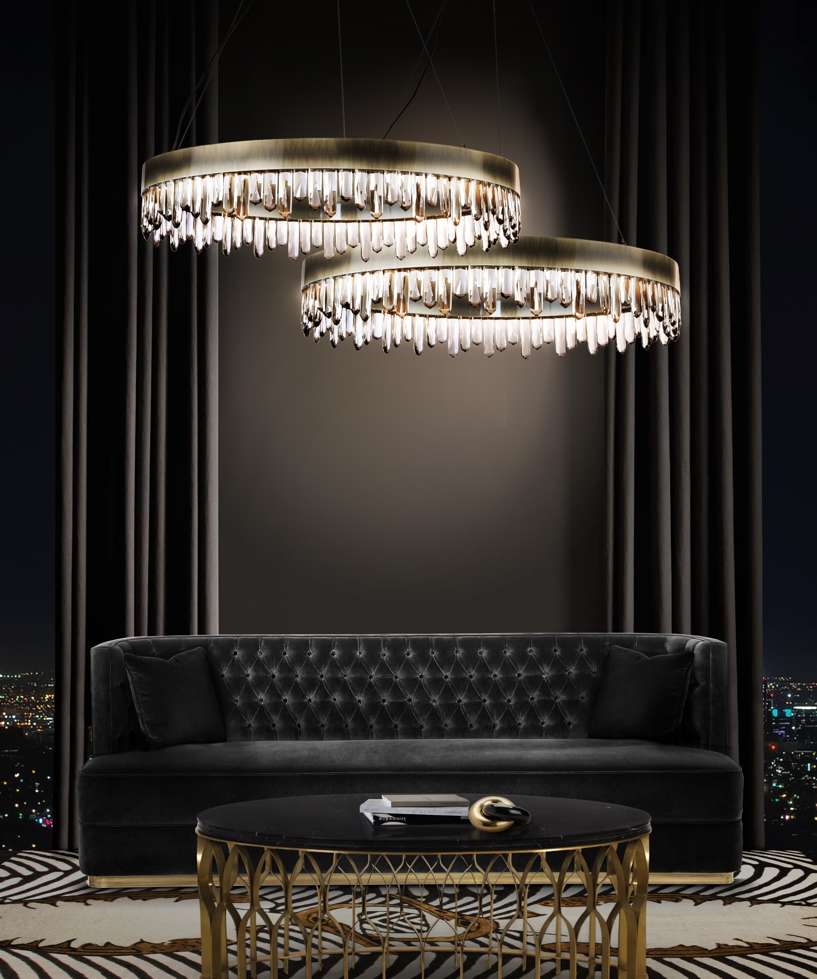 5 Black Rugs To A Glamour Design