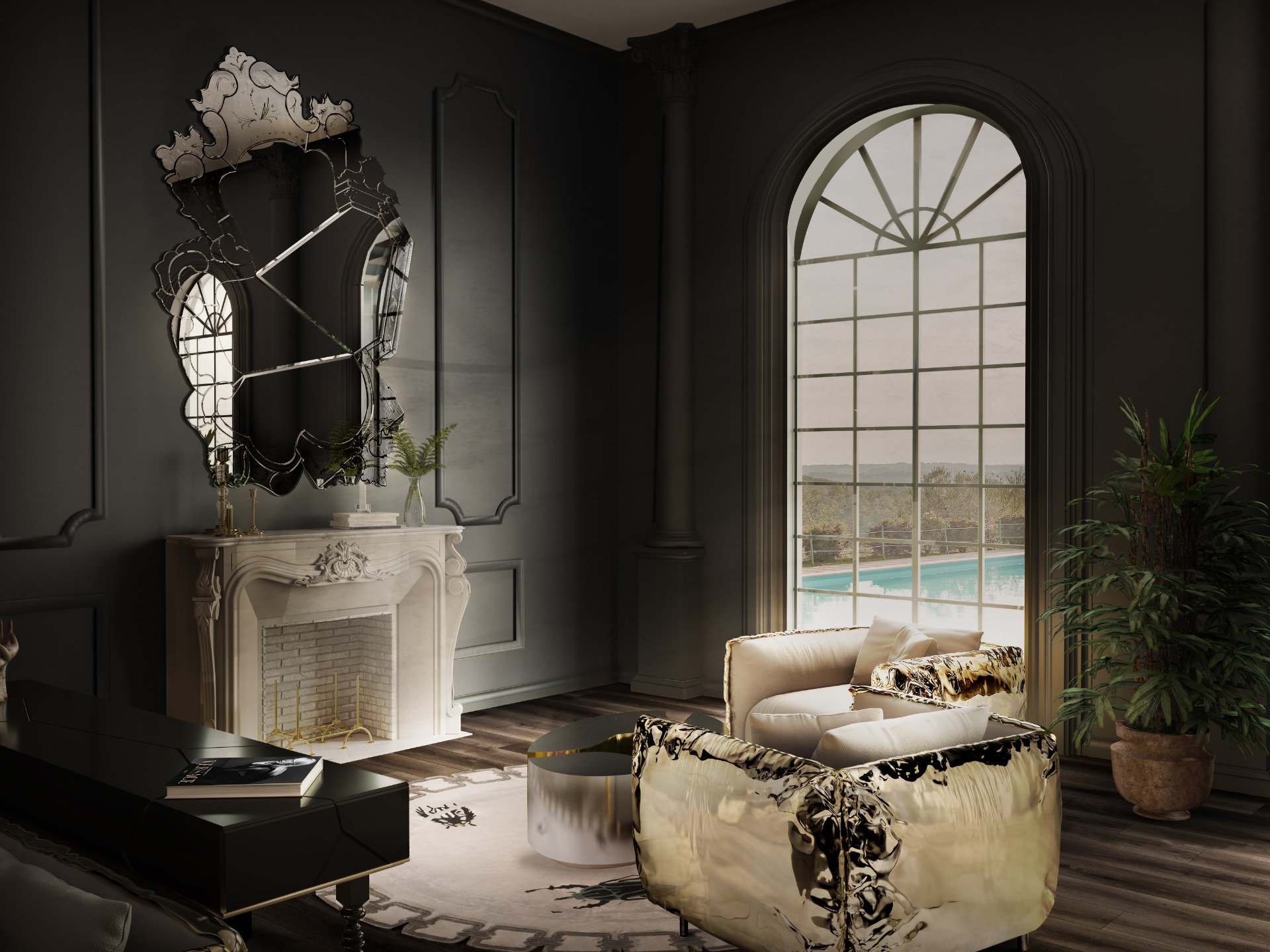 5 Black Rugs To A Glamour Design