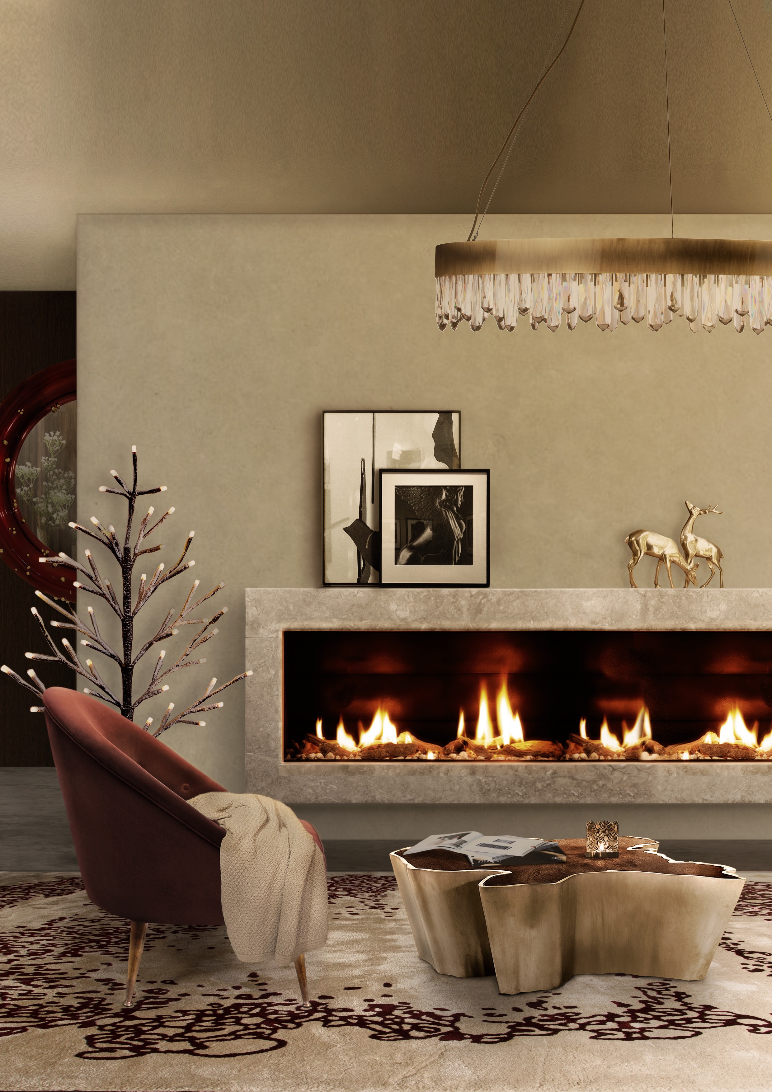 Christmas Glamour At Your Interior Design