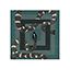 Imperial Snake Square Rug by Rug'Society