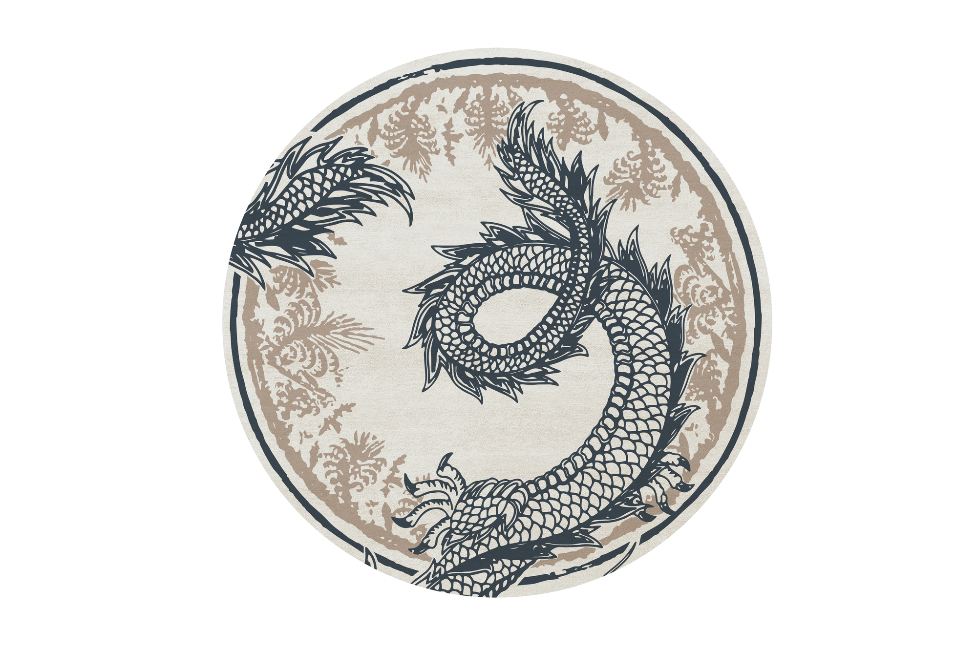 Redleh Round Rug by Rug'Society