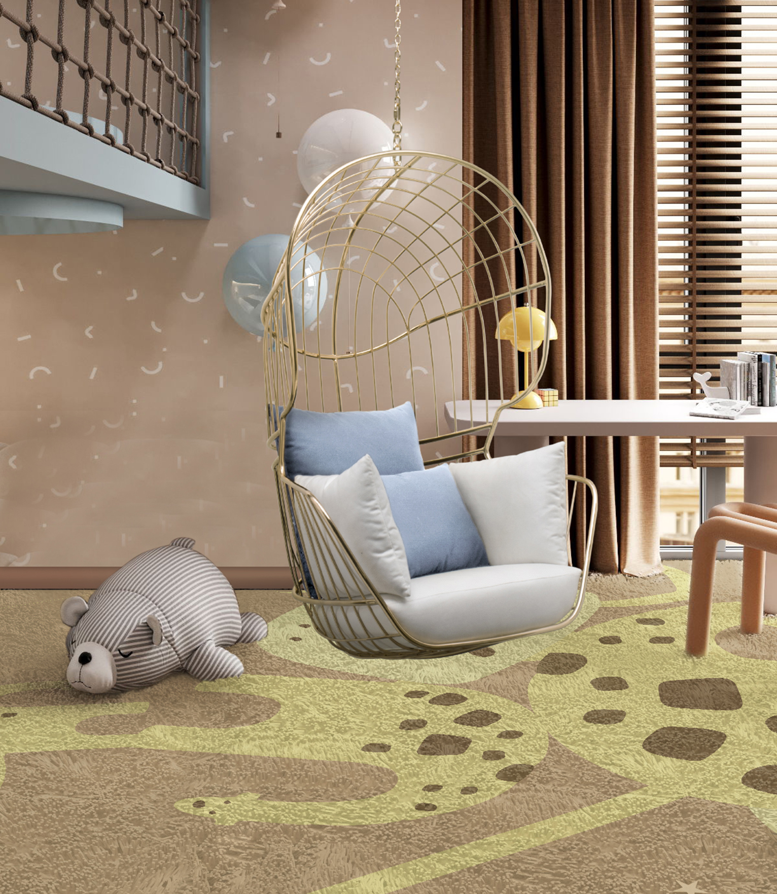 Giraffe Jungle Rug by Rug'Society
