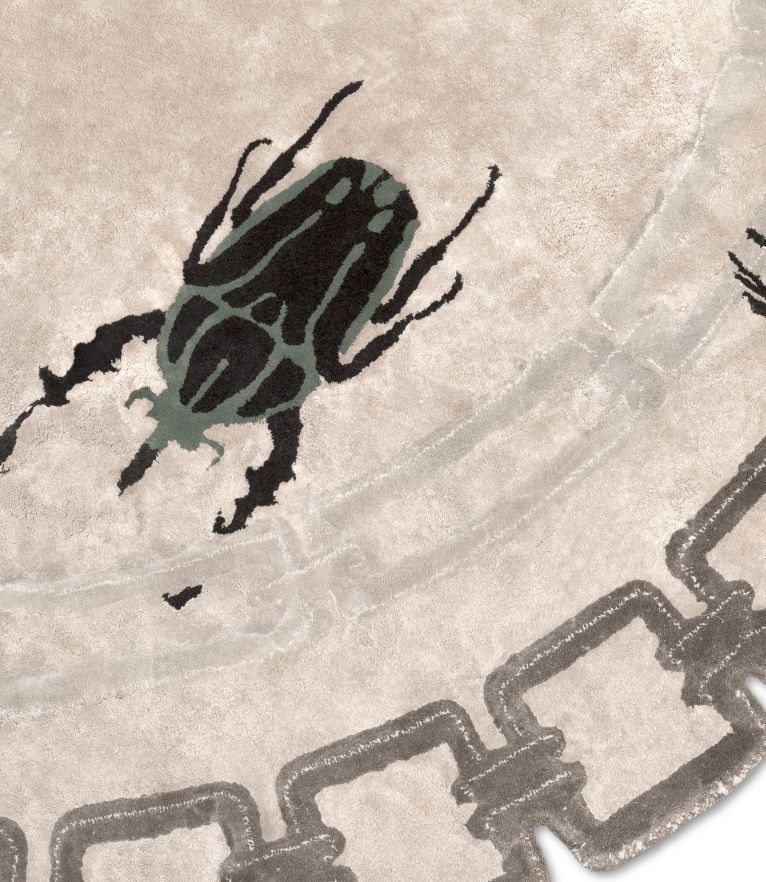 Golden Bugs Rug by Rug'Society