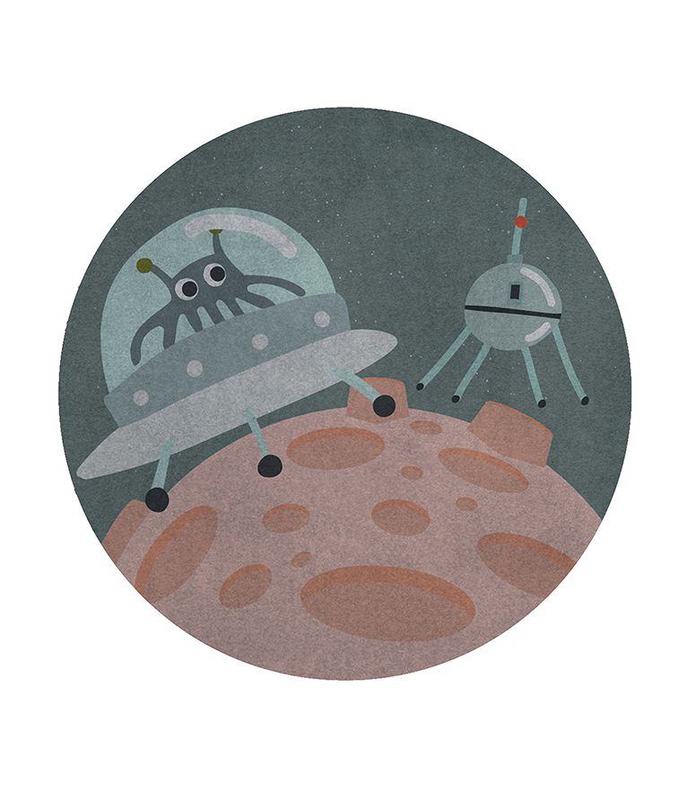 Hello Stranger Kids Rug by Rug'Society