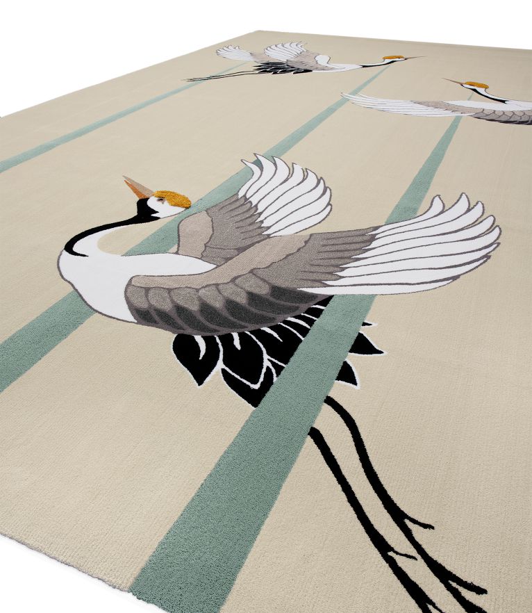 Details Heron Rug by Rug'Society