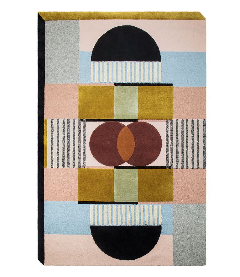 Isaac Geometric Rug by Rug'Society