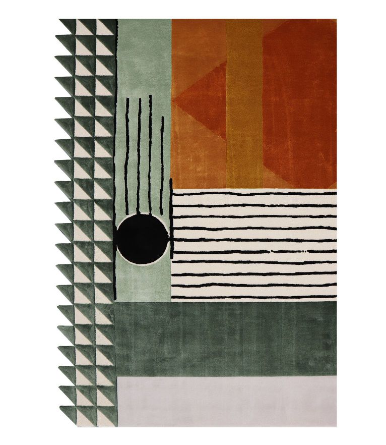 Simba Geometric Rug by Rug'Society