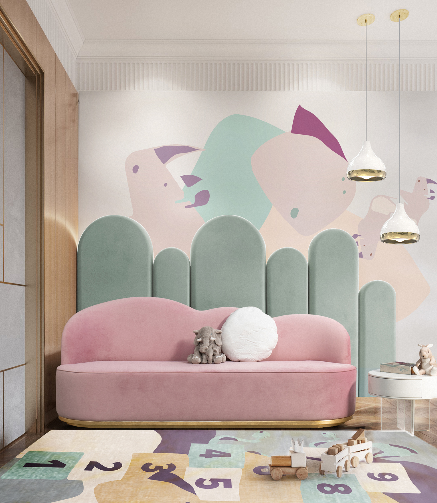 The Jungle Game Rug by Rug'Society