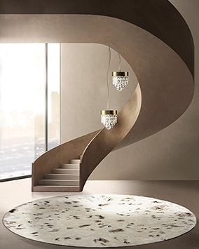 Entryway With Oslo Shaggy Rug by Rug'Society