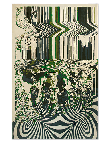 CARYTICAL Handmade Rug with Botanical Silk by Rug'Society