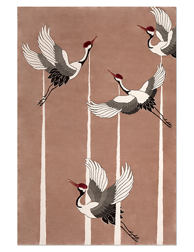 HERON Rug Design With a Three-dimensional Feel by Rug'Society