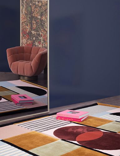 Isaac Geometric Rug by Rug'Society